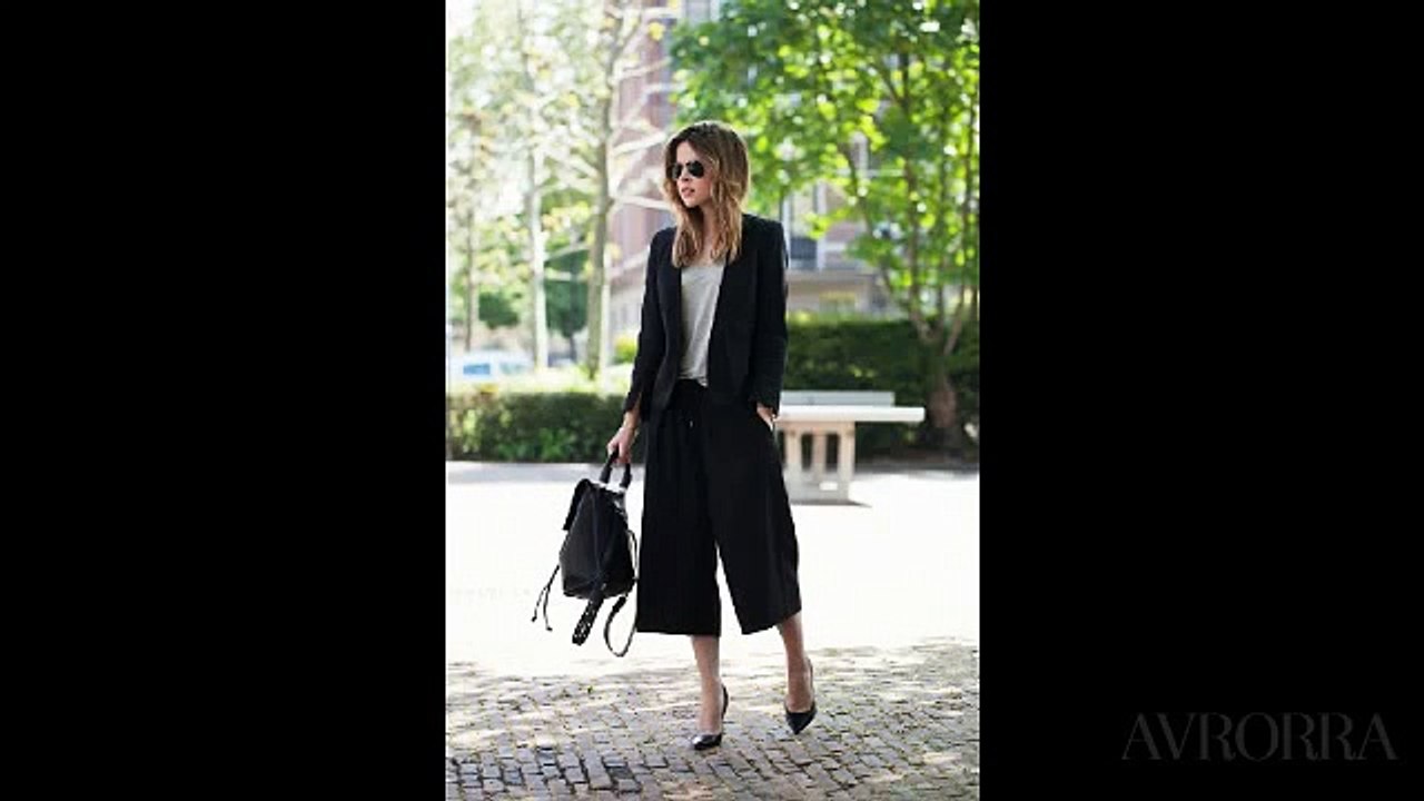 Кюлоты женские — С чем носить модные брюки