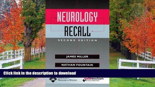 Hardcover Neurology Recall (Recall Series)