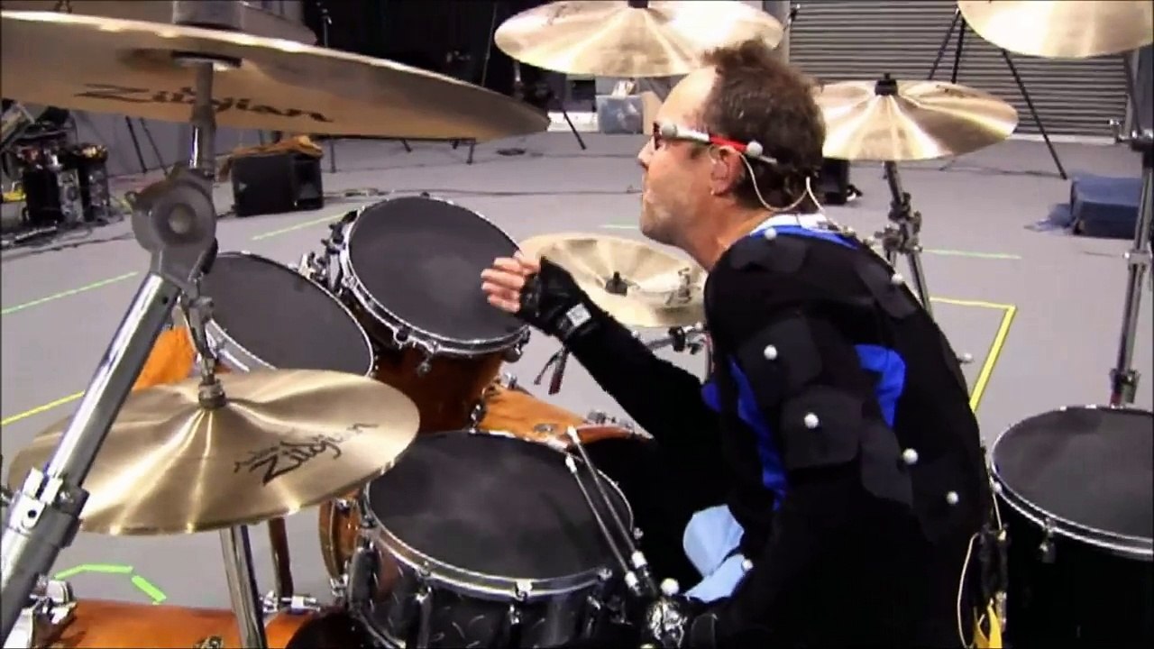 Making of Guitar Hero Lars Ulrich - Metallica