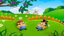 Five Little Monkeys Minions Song | Nursery Rhymes Minions [4k Music Video]