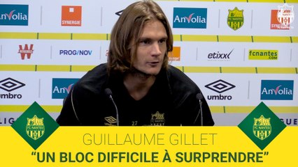 Guillaume Gillet avant SCO-FCN