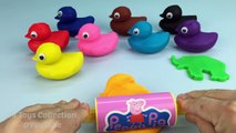 Play and Learn Colours with Playdough Ducks Animal Molds Fun & Creative for Children