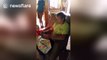 Husband surprised during gender reveal with 'twins' news
