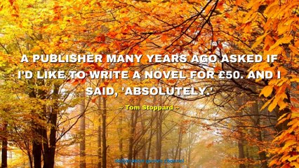 Tom Stoppard Quotes #1