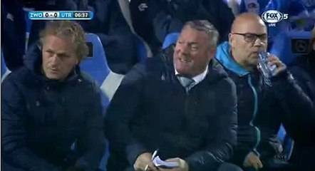 Nicolai Brock-Madsen Goal HD - Zwolle 1-0 Utrecht 14.12.2016