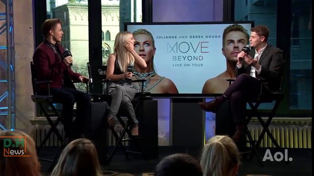 Derek & Julianne Hough talk about MOVE Beyond on AOL Build Show - December 14, 2016