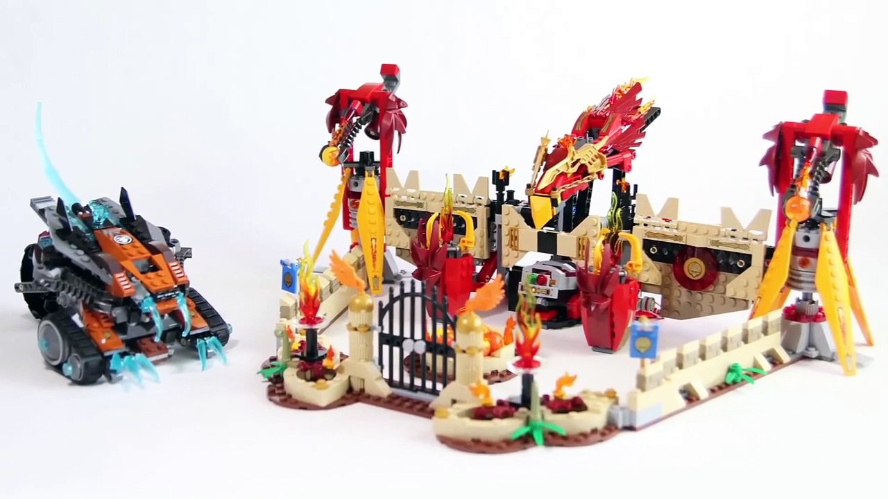 Lego Chima 70146 Flying Phoenix Fire Temple - Lego Speed build