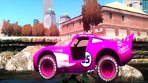 PINK Disney Custom Cars Lightning McQueen for The Incredible Hulk