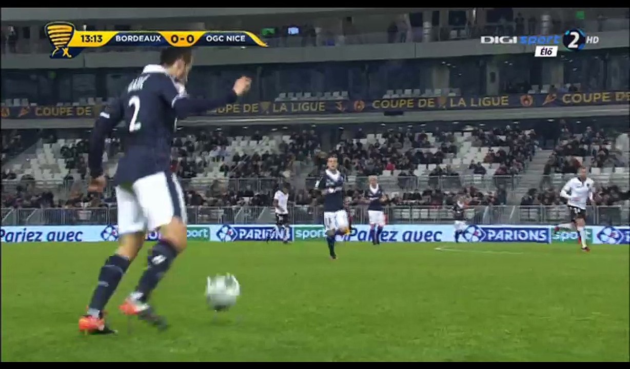 Jaroslav Plasil Goal HD - Bordeaux 1-0 Nice  - 14.12.2016