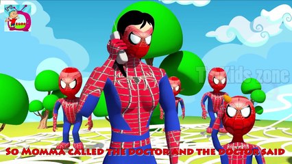 Wheels On The Bus | Spiderman Finger Family More Nursery Rhymes