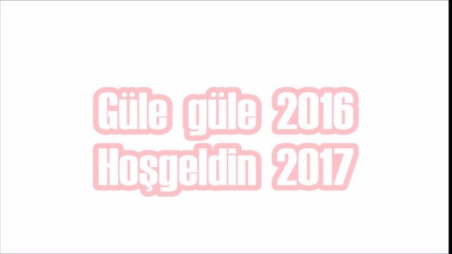 Değirmendere Köyü Sevdalıları Güle Güle 2016 Hoşgeldin 2017