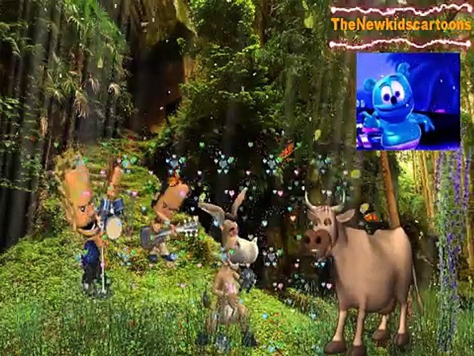 Gummy Bear Song - Cow and Donkey Playback.
