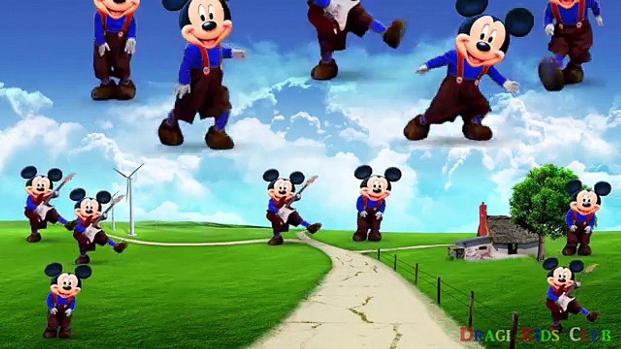Mickey Mouse Finger Family Song | Kids Songs | Nursery Rhymes for Children | Mickey Mouse Family