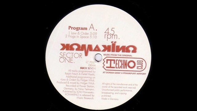 Komakino - Frogs In Space (A2)