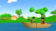 Row row row your boat | Nursery Rhymes for Children with Lyrics