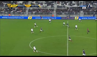 Gaetan Laborde Goal HD - Bordeaux 3-1 Nice  - 14.12.201
