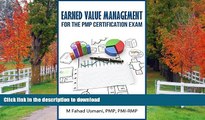 Epub Earned Value Management for the PMP Certification Exam Full Book