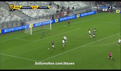Gaetan Laborde Goal HD - Bordeaux 3-1 Nice  - 14.12.2016