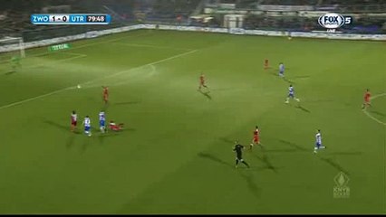 Kevin Conboy Goal HD - Zwolle 1-1 Utrecht 14.12.2016 (1)