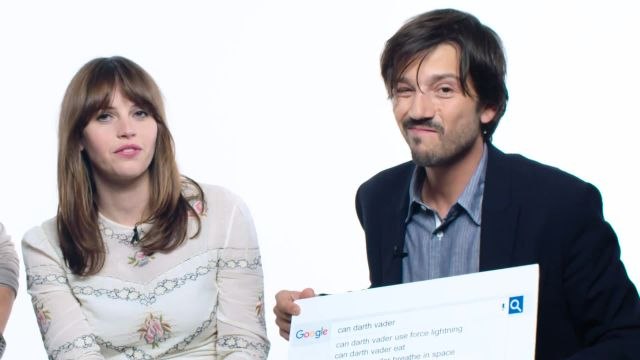 The Cast of Rogue One Answers the Web's Most Searched Questions