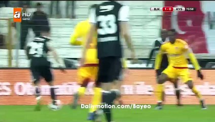 All Goals & Highlights - Besiktas 2-1 Kayserispor - 14.12.2016 [HD]