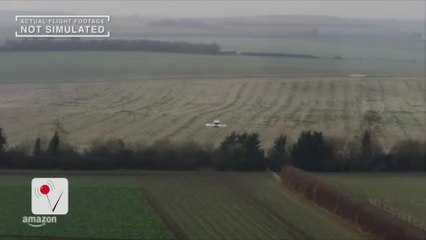 Amazon's First Drone Delivery