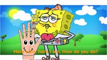 Spongebob Squarepants Finger Family Disney Frozen Cartoon Animation Nursery rhymes
