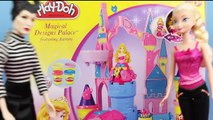 Disney Frozen Elsa and Maleficent Show Play Doh Magic Design Palace by ToysReviewToys