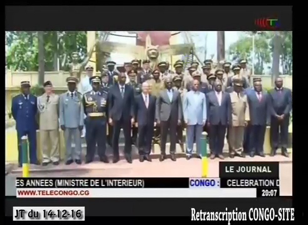 Journal de 20h TVCongo du Mercredi 14 décembre 2016 -By Congo-Site
