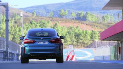 2015 BMW X6 M (575 hp) on racetrack