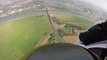 GyroCopter Ride over the River Rhine - Start, Flight, Landing - Gyrocopter Rundflug, Rhein