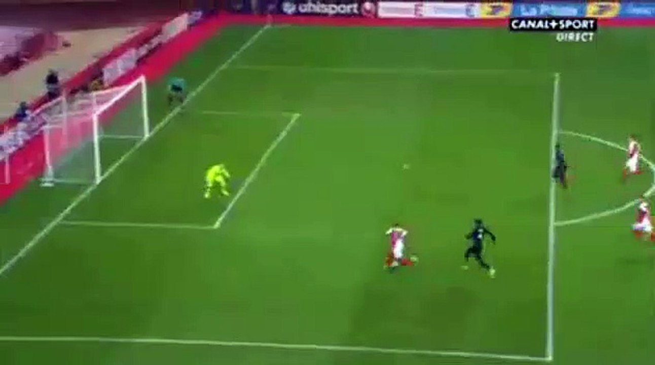 But de Kylian Mbappe Lottin - AS Monaco 1-0 Stade Rennais - (14/12/2016)