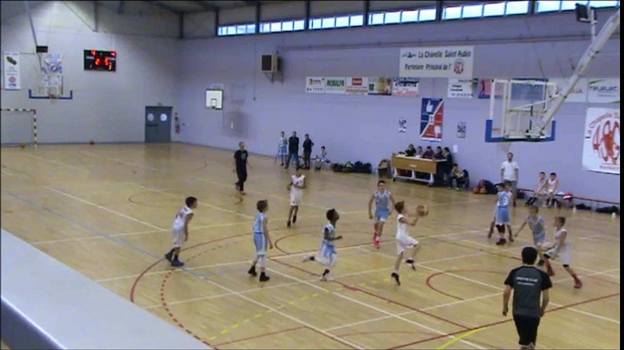 Blanc et Rouge Action : U13G1 ASCA - Val de Sarthe 10/12/2016