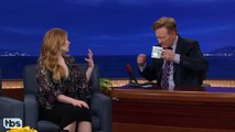 Bryce Dallas Howard Teaches Conan How To Cry On Command - CONAN on TBS