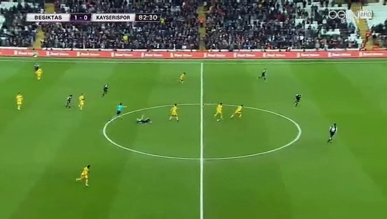 Furkan Yaman - Goal - Besiktas 1-1 Kayserispor 14.12.2016