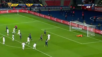 Lucas Goal HD - PSG 1-0 Lille - 14.12.2016