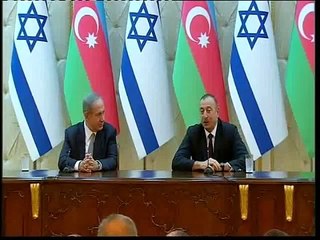 İlham Əliyev və Baş nazir Benyamin Netanyahu mətbuata bəyanatlarla çıxış ediblər