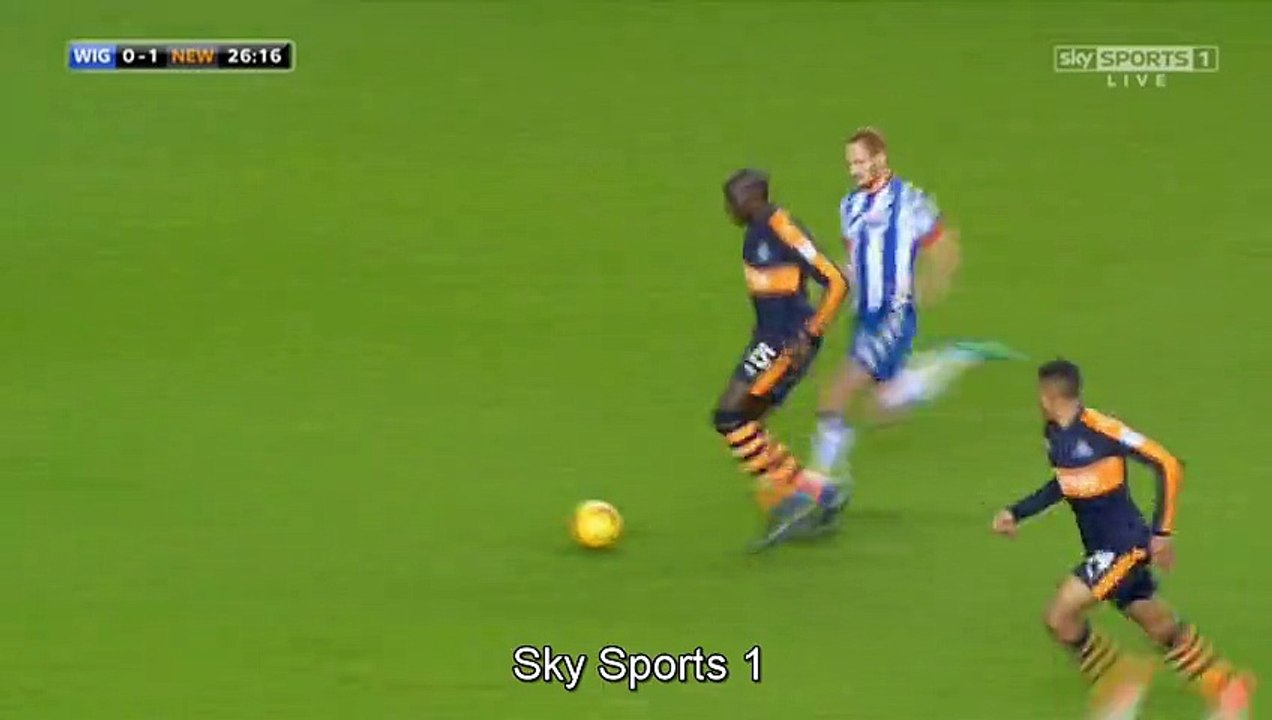 Mohamed Diame  - Goal  - Wigan	0-1	Newcastle Utd 14.12.2016