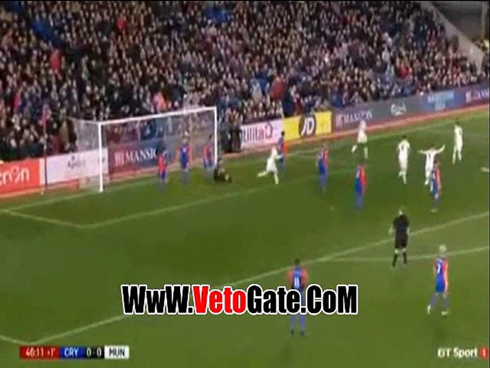 "مانشستر يونايتد" يتقدم بهدف امام كريستال بالاس