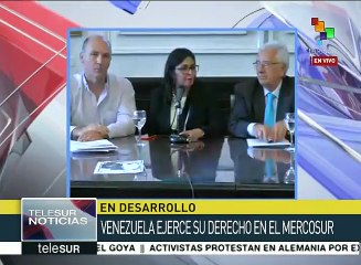 Reitera Venezuela que defenderá sus derechos en el MERCOSUR