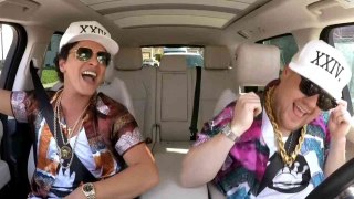 Bruno Mars is Magic on Carpool Karaoke