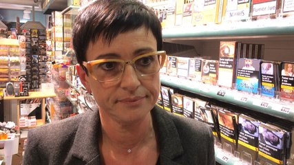 La réaction de la buraliste suite à la fausse agression