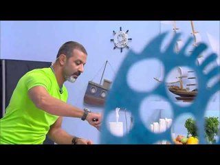 مكرونة اسباجيتي بكرات السمك - سلطة بالأفوكادو و الطماطم الشيري | شبكة وصنارة حلقة كاملة