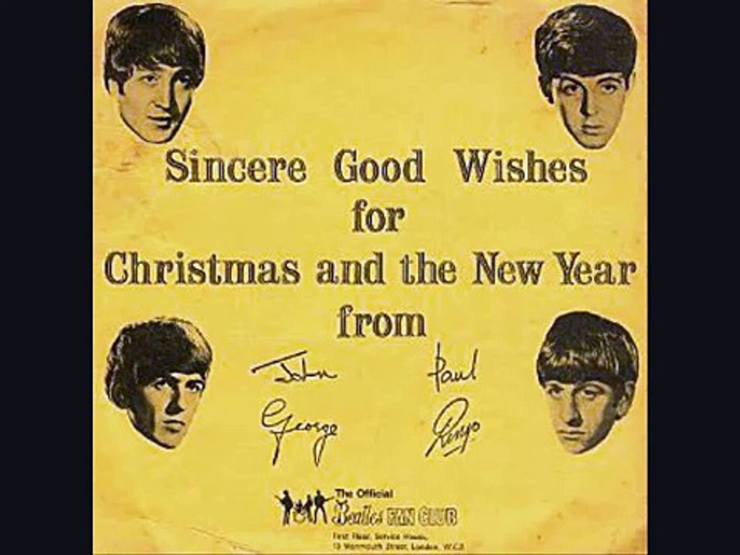 The Beatles - Christmas Record 1963 - Dailymotion Video
