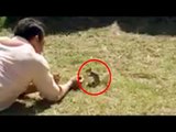 Salman Khan's Plays With A Squirrel On The Sets Of Prem Ratan Dhan Payo
