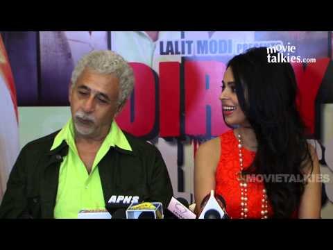 Naseeruddin Shah And Mallika Sherawat At ‘Dirty Politics’ Press Meet