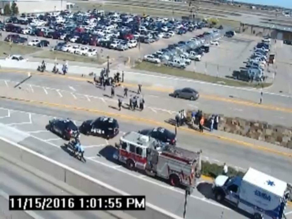 OKC Fatal airport shooting: Police release video of fatal shooting of Michael Winchester in Oklahoma City