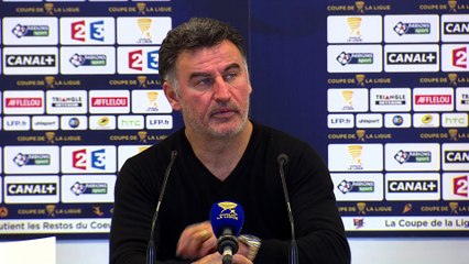 Christophe Galtier : «Beaucoup de déception»