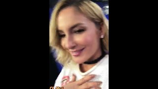 CLAUDIA LEITTE BASTIDORES DO TVZ 14/12/2016