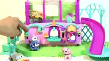 DISNEY CARS Color Changers Get A Car Wash With Polly Pockets Salon